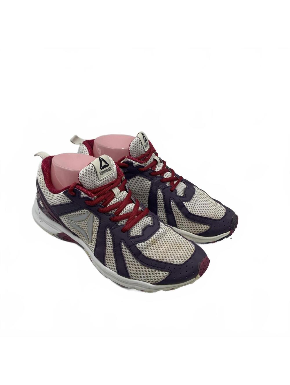 Reebok Women sneaker Size 8 Shoes Purple and White Running Shoes 188501